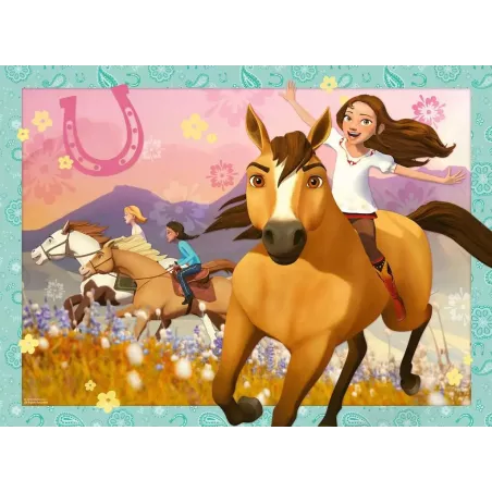 Puzzle - Ravensburger - 150p XXL - Spirit - Sauvage et libre