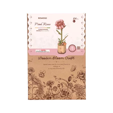 Maquette - Bois - Rowood - Pink Rose