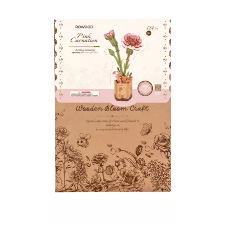 Maquette - Bois - Rowood - Pink Carnation