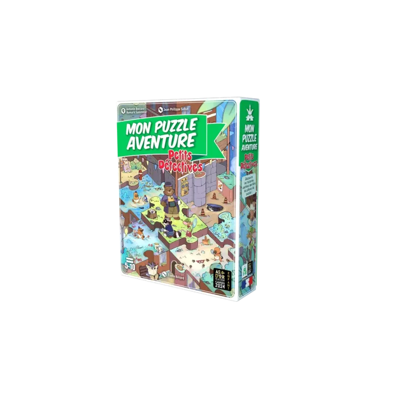 Mon Puzzle Aventure - Petits Detectives Mon Puzzle Aventure - Petits Detectives