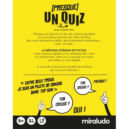 PRESQUE UN QUIZ
