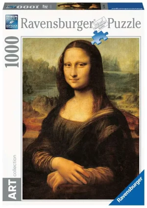Puzzle Art collection – Ravensburger – 1000p – Léonard de Vinci – La Joconde