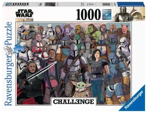 Puzzle – Ravensburger – 1000p – Star Wars – Baby Yoda (Challenge Puzzle)