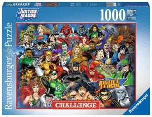 Puzzle – Ravensburger – 1000p – DC Comics (Challenge Puzzle)