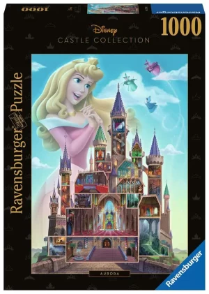 Puzzle – Ravensburger – 1000p – Château Disney Princesse – Aurore