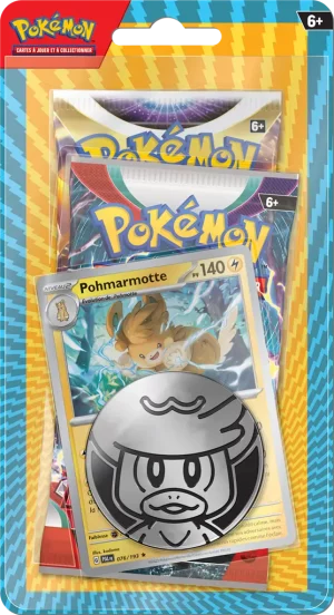 Pokémon – Pack 2 Boosters – Janvier 2024 – Pohmarmotte