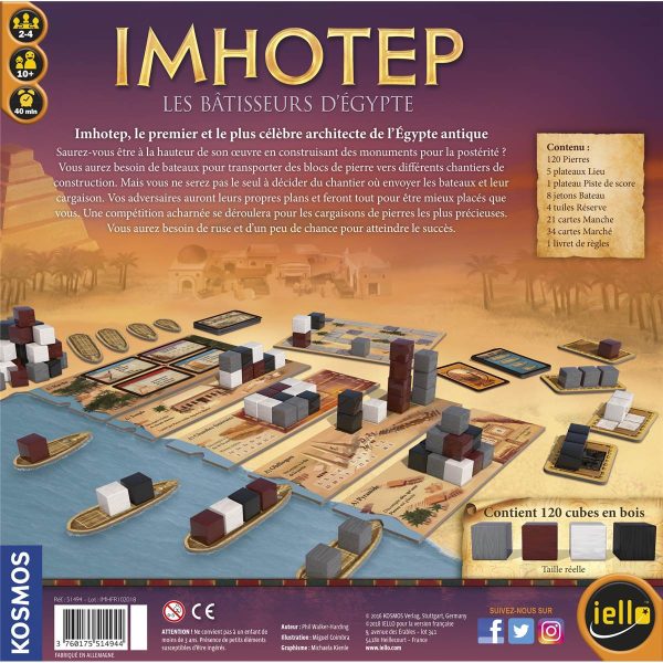 Imhotep-Les Batisseurs d'Egypte