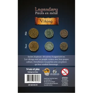 Legendary – Pièces en Métal – Viking