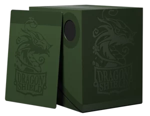 Dragon Shield – Deck Box – Double Shell – Revised – Forest Green/Black