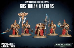 Warhammer 40 000 – Adeptus Custodes – Custodian Wardens Shield-Captain
