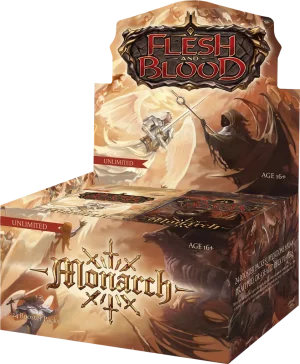 Flesh & Blood TCG – Display – Unlimited – Monarch (Ang.)