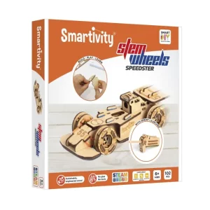Maquette – Bois – Smartivity – Stem Wheels Speedster