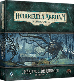 Horreur à Arkham – Le jeu de cartes – L’héritage de Dunwich (extention 1&2)