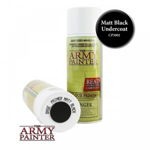 Army Painter – Peinture Spray – Sous Couche – Matt Black (400ml)