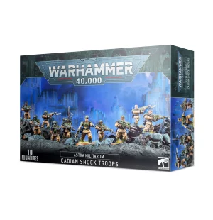 Warhammer 40 000 – Astra militarum Cadian Shock Troops