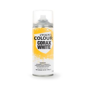 Citadel – Peinture Spray – Sous Couche – Corax White (400ml)