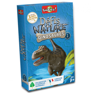 Défis Nature – Dinosaures 1 bleu