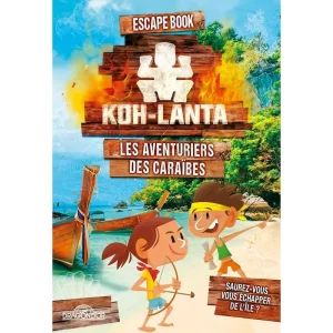 Escape Book Jr – Koh-Lanta – Les aventuriers des Caraïbes