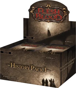 Flesh & Blood TCG – Display – History Pack 1