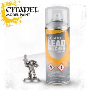 Citadel – Peinture Spray – Sous Couche – Leadbelcher (400ml)
