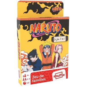 Jeu de Familles 3 en 1 – Naruto