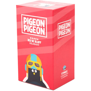 Pigeon Pigeon – rouge -boite abimée