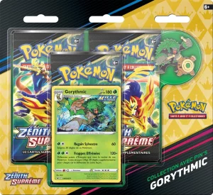 Pokémon – Pack 3 Boosters – EB12.5 Zénith Suprême – Gorythmic