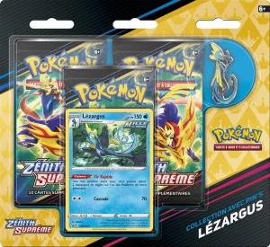 Pokémon – Pack 3 Boosters – EB12.5 Zénith Suprême – Lézargus