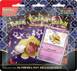 Pokémon – Pack 3 Boosters – EV04.5 – Destinée à Paldéa – Toutombe