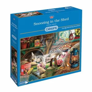 Puzzle – 1000p – Snoozing in the Shed