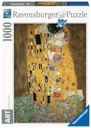 Puzzle Art collection – Ravensburger – 1000p – Gustav Klimt – Le baiser