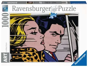Puzzle Art collection – Ravensburger – 1000p – Roy Lichtenstein – In the Car