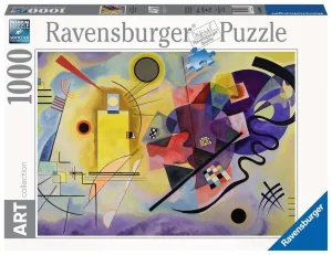 Puzzle Art collection – Ravensburger – 1000p – Vassily Kandinsky – Jaune-rouge-bleu