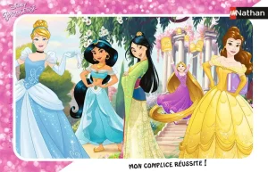 Puzzle Cadre – Nathan – 15p – Jolies Princesses