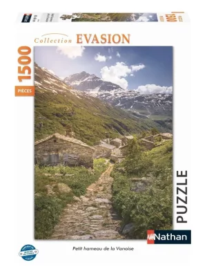 Puzzle – Nathan – 1500p – Petit hameau de la Vanoise
