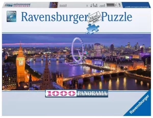 Puzzle – Ravensburger – 1000p – Londres de nuit (Panorama)