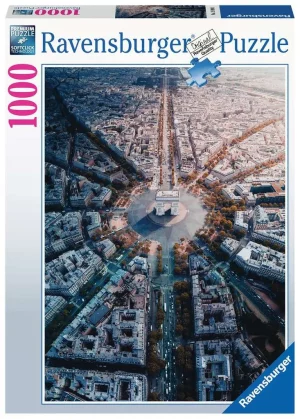Puzzle – Ravensburger – 1000p – Paris vue d’en haut