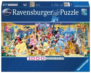 Puzzle – Ravensburger – 1000p – Photo de groupe Disney (Panorama)