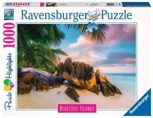 Puzzle – Ravensburger – 1000p – Les Seychelles (Puzzle Highlights Îles de rêve)