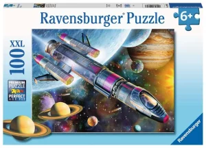 Puzzle – Ravensburger – 100p XXL – Mission dans l’Espace