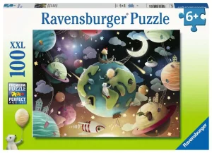 Puzzle – Ravensburger – 100p XXL – Planètes fantastiques