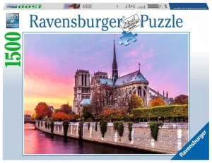 Puzzle – Ravensburger – 1500p – Pittoresque Notre-Dame