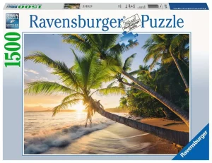 Puzzle – Ravensburger – 1500p – Plage secrète