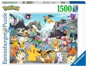 Puzzle – Ravensburger – 1500p – Pokémon Classics