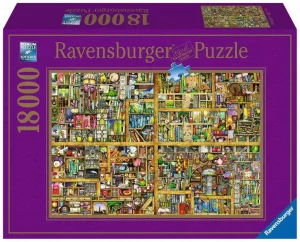 Puzzle – Ravensburger – 18000p – Colin Thompson – Bibliothèque magique XXL