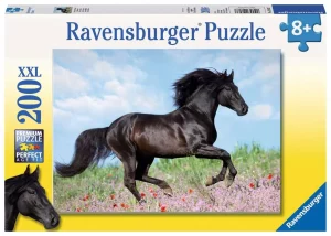 Puzzle – Ravensburger – 200p XXL – Étalon Noir