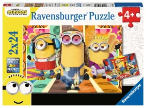 Puzzle – Ravensburger – 2x24p – Les Minions en Action
