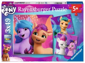 Puzzle – Ravensburger – 3x49p – My Little Pony – Magnifiques Poneys