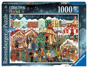 Puzzle – Ravensburger – 1000p – Le Marché de Noël