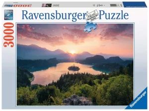 Puzzle – Ravensburger – 3000p – Lac de Bled – Slovénie
